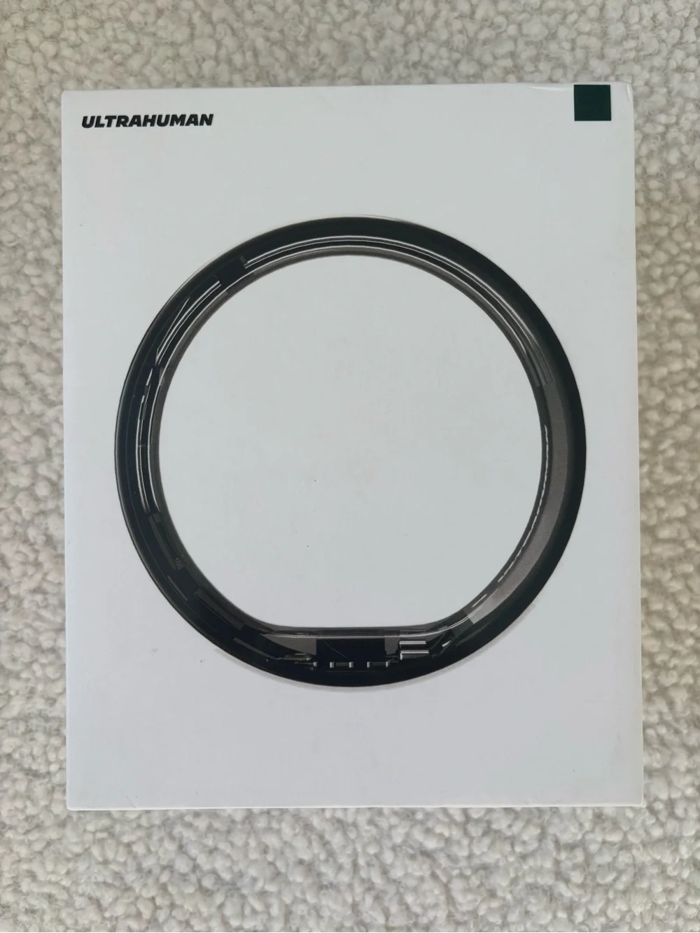Ultrahuman Smart Ring AIR - Matte Black, Size 9